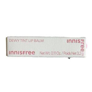 Innisfree Dewy Tint Lip Balm #1 Baby Pink Hydrating Glossy Lip Tint K-Beauty NWT